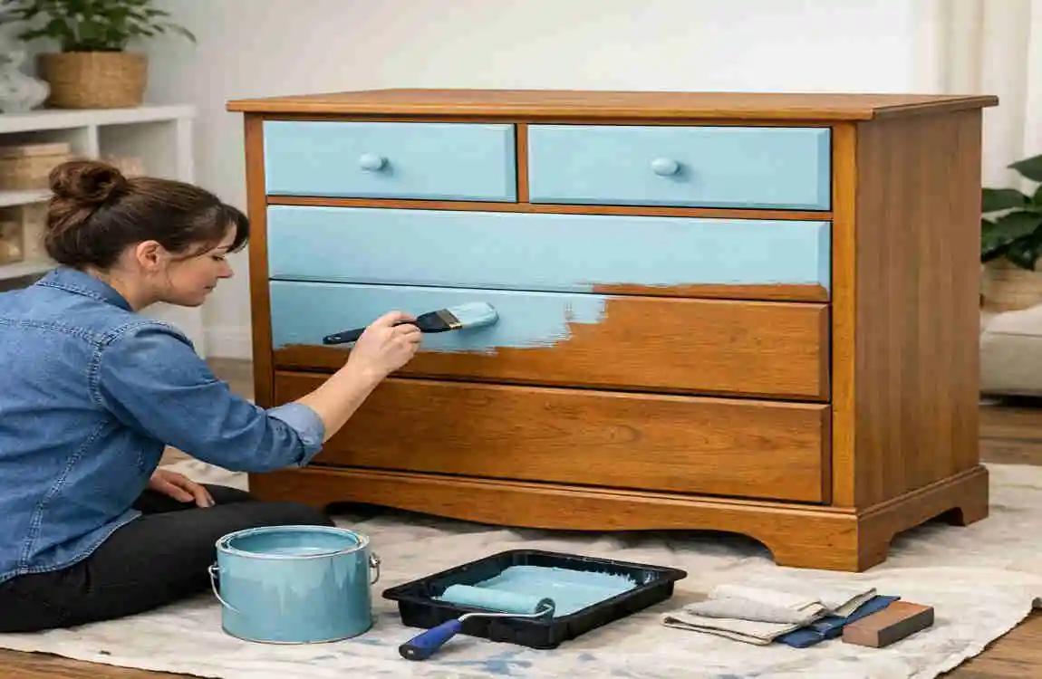 Using Interior Flat Paint on Furniture: