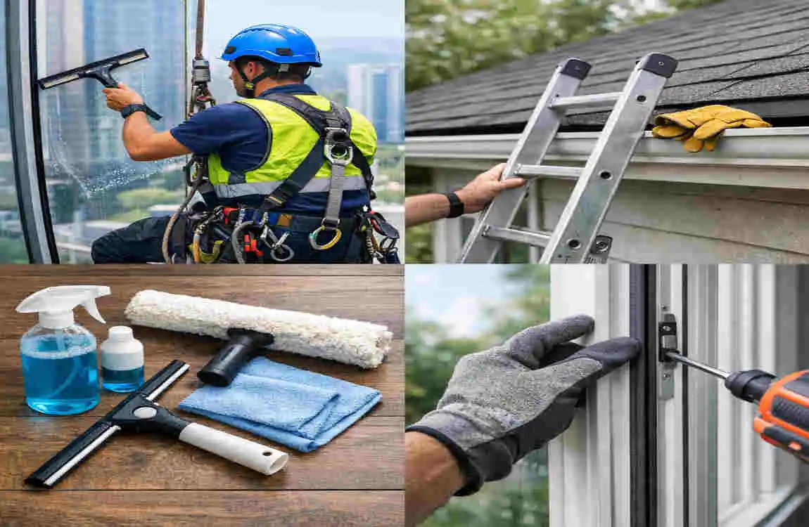 do you clean interior and exterior windows