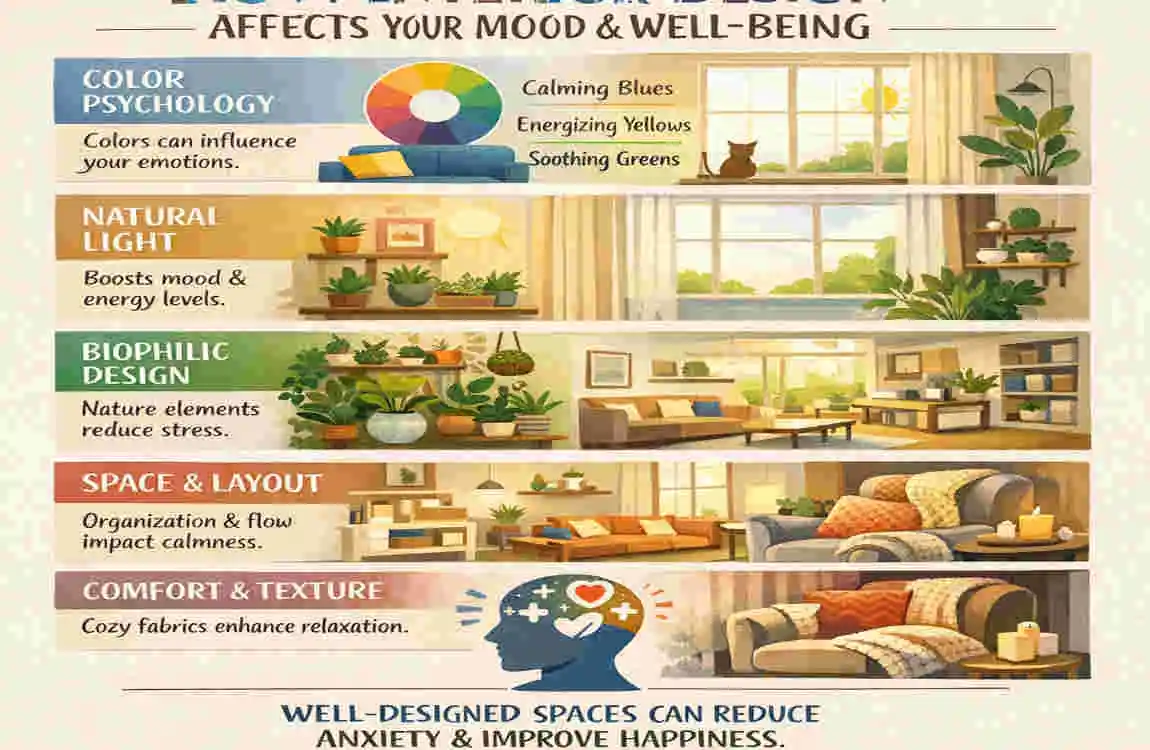 how does interior design affect at home