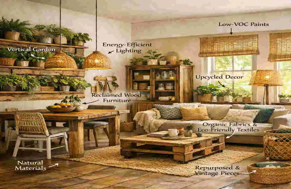 sustainable interior design ideas