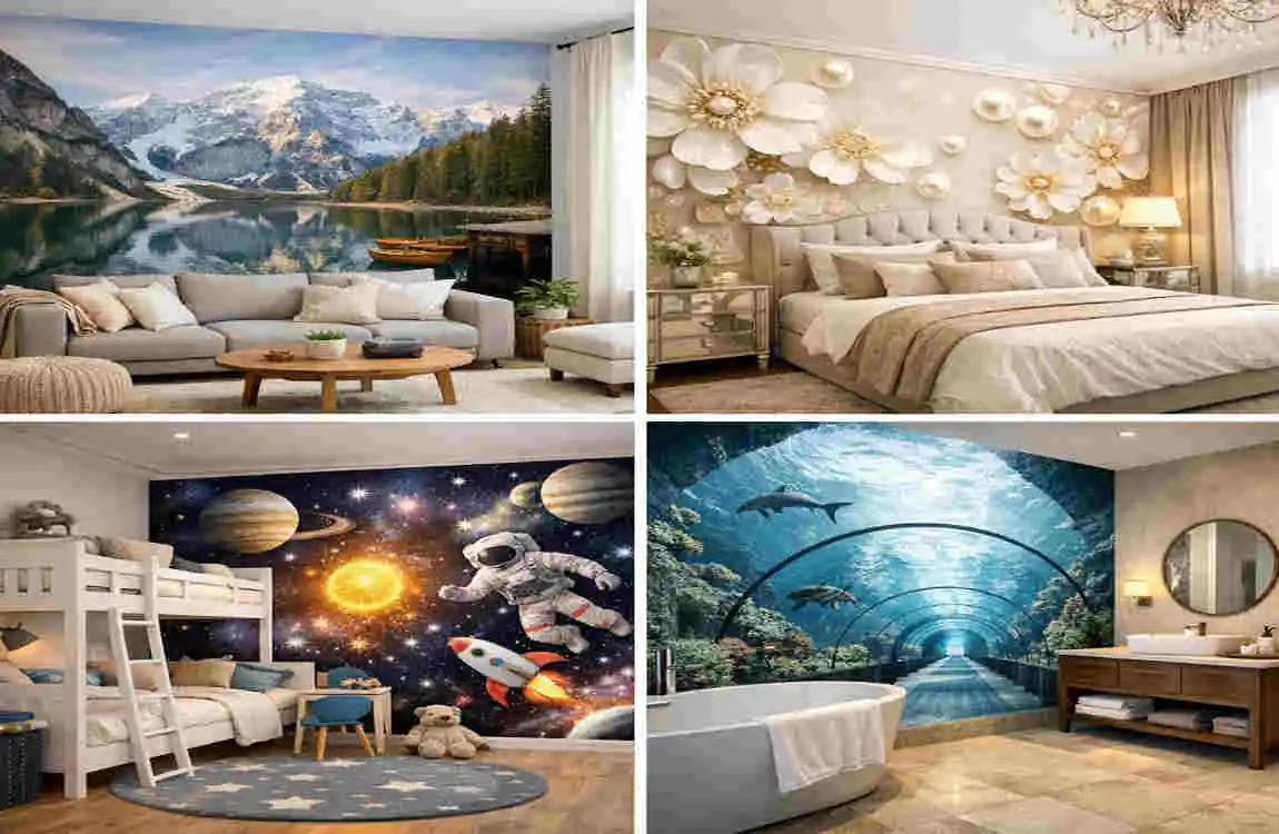 3d home interior wallpaper