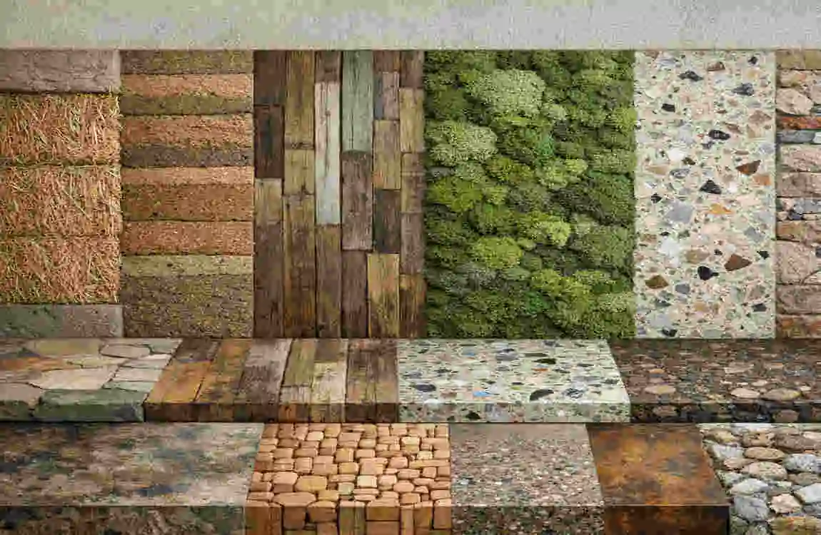 sustainable materials used in interior design