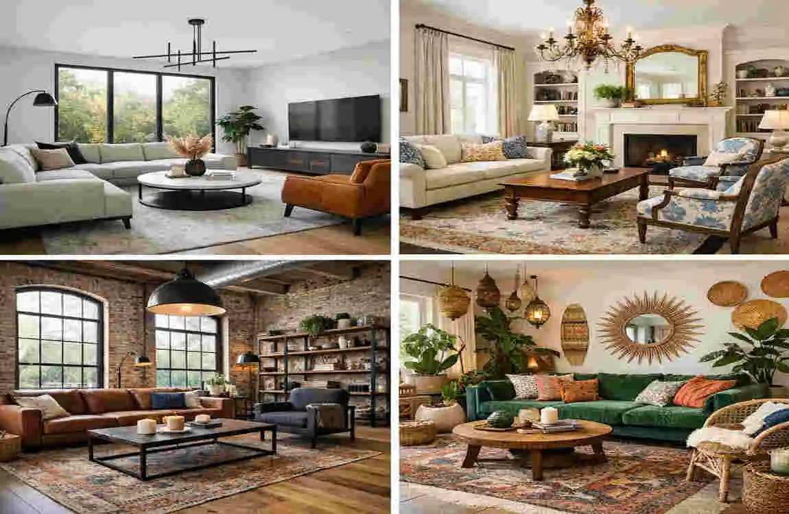 living room interior design atlanta