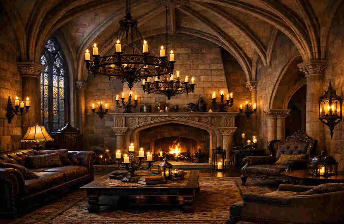 were gothic interior light