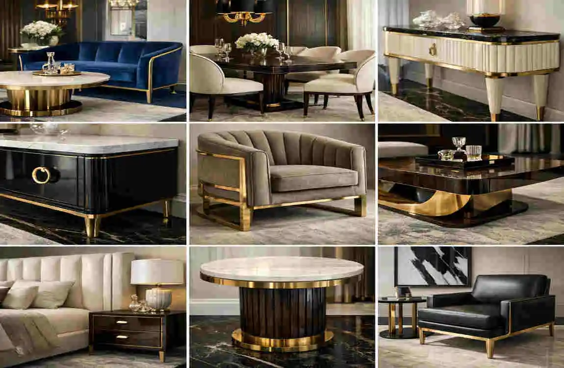 elegant interiors furniture