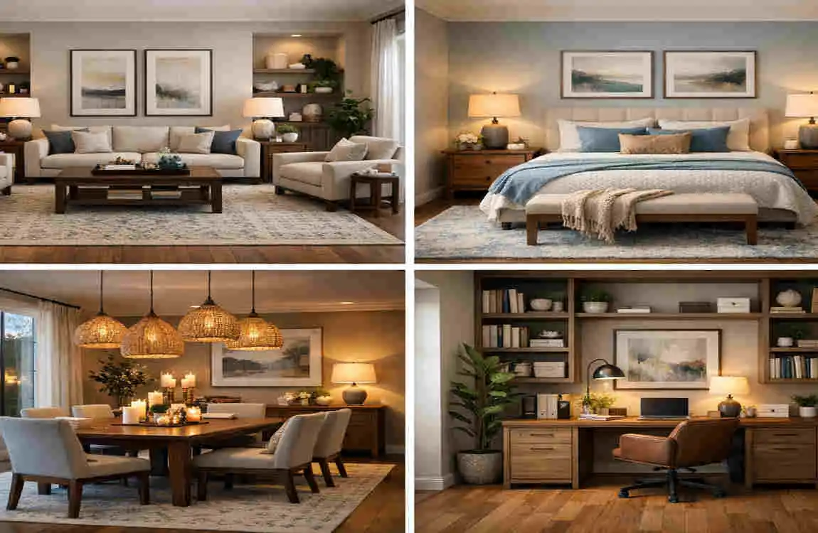 what is an interior room in a house