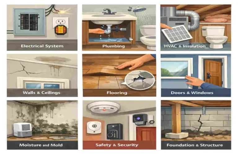 When Assessing the Interior of a House: Key Things to Check when assessing the interior for house