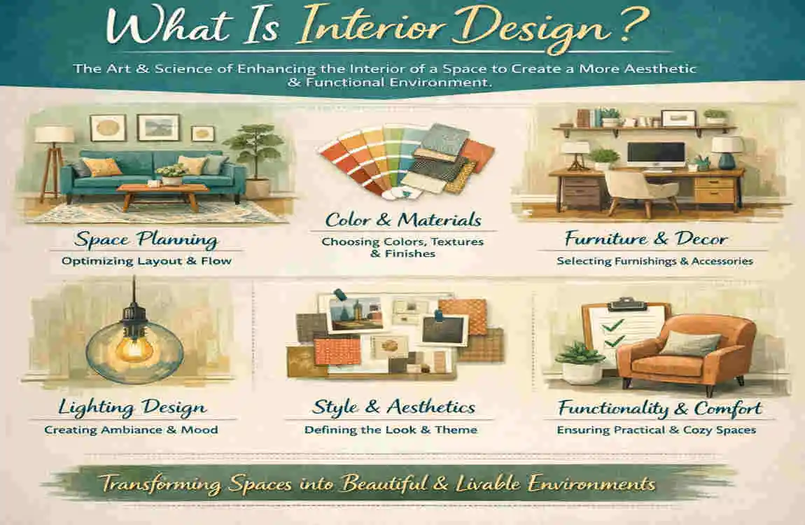 is interior architecture the same as interior design