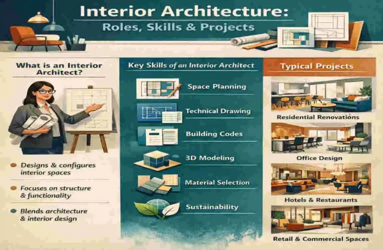 Interior Architecture: Roles, Skills & Projects What Do Interior Architects Do?
