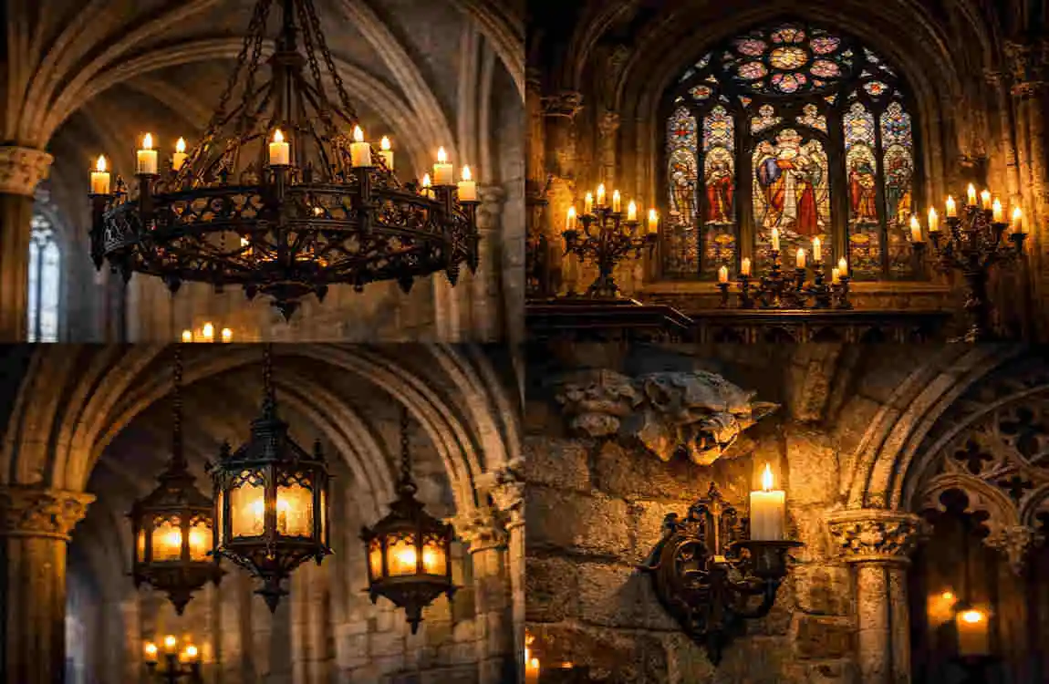 were gothic interior light