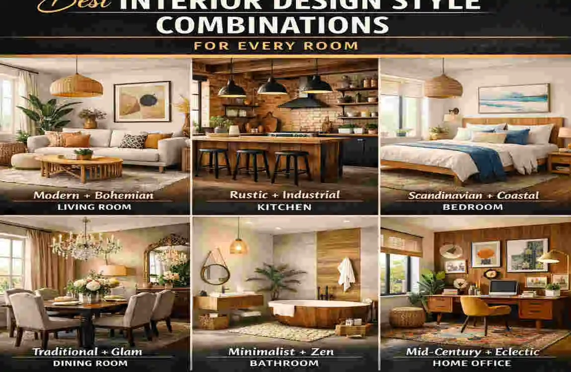 how to mix different interior design styles
