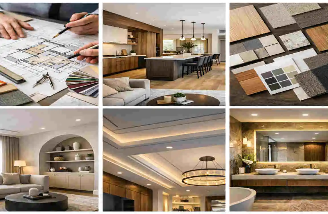 is interior architecture the same as interior design