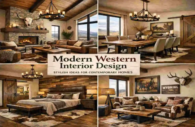 Modern Western Interior Design: Stylish Ideas for Contemporary Homes modern western interior design