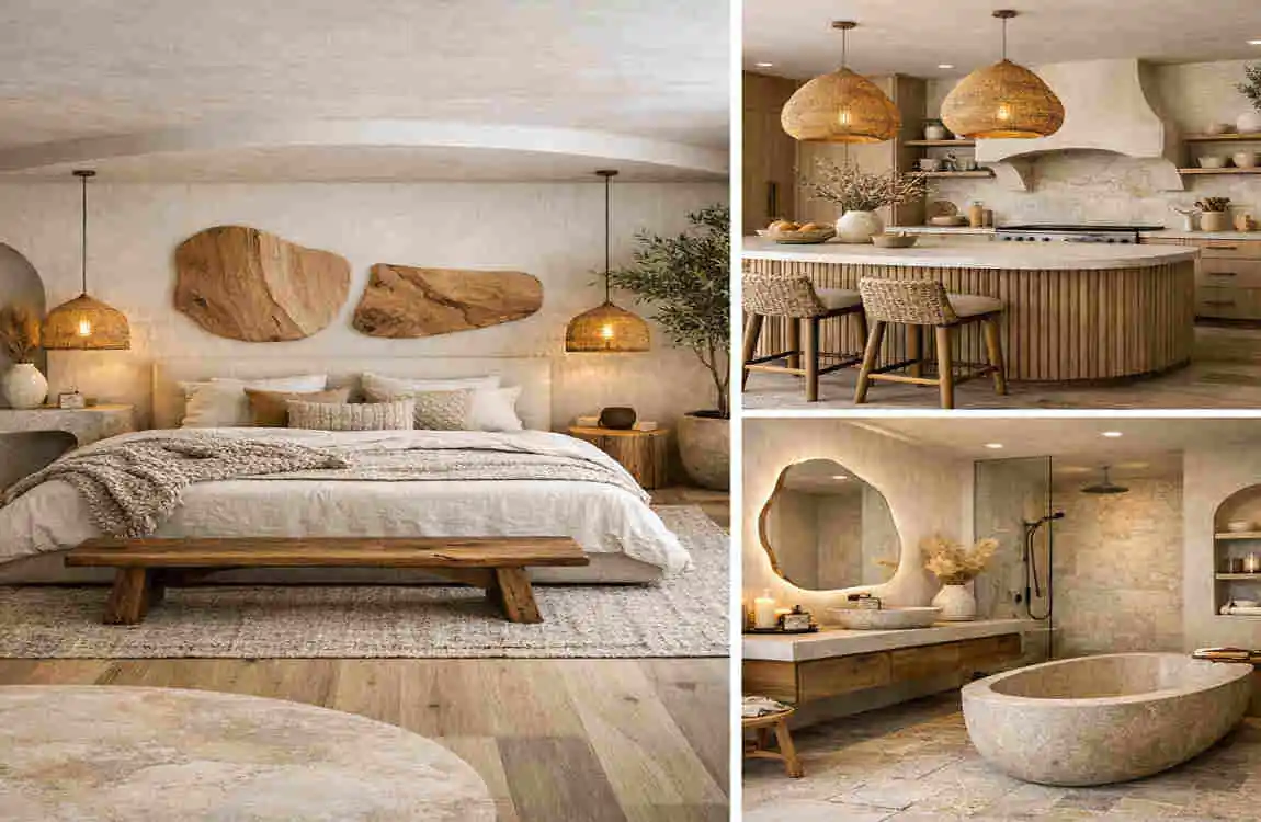 organic modern interior design style