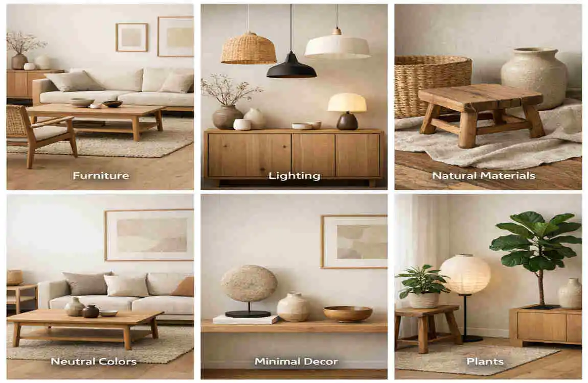 scandinavian japandi interior design