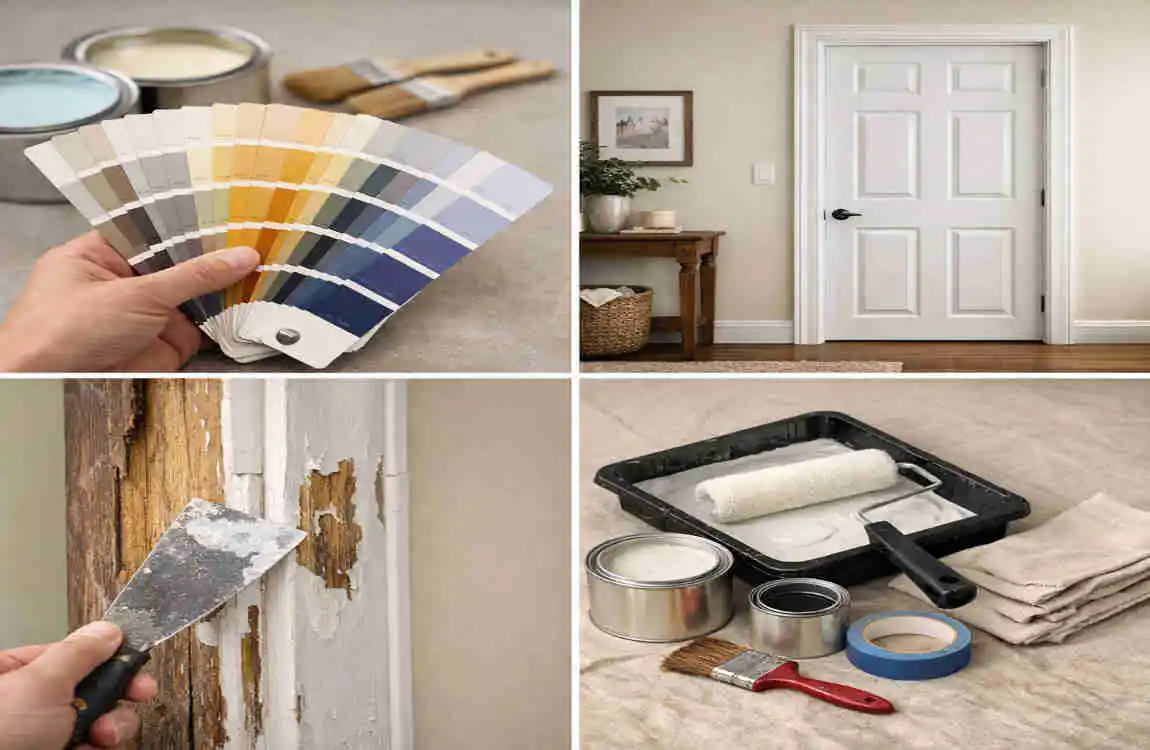 best paint finish for interior doors and trim