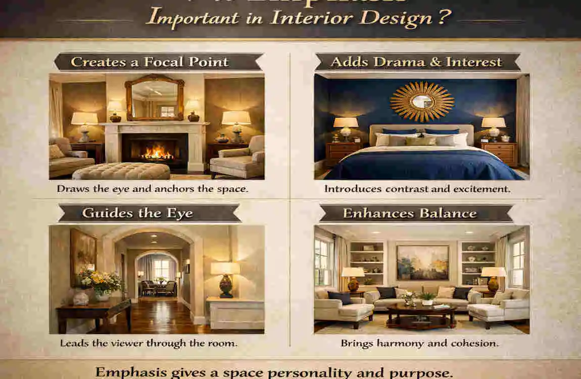Emphasis in Interior Design: