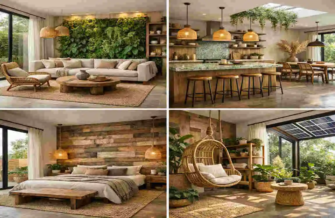 what are sustainable materials in interior design