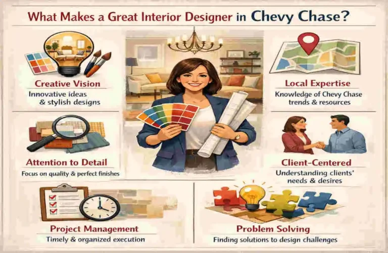 what is an interior designer chevy chase