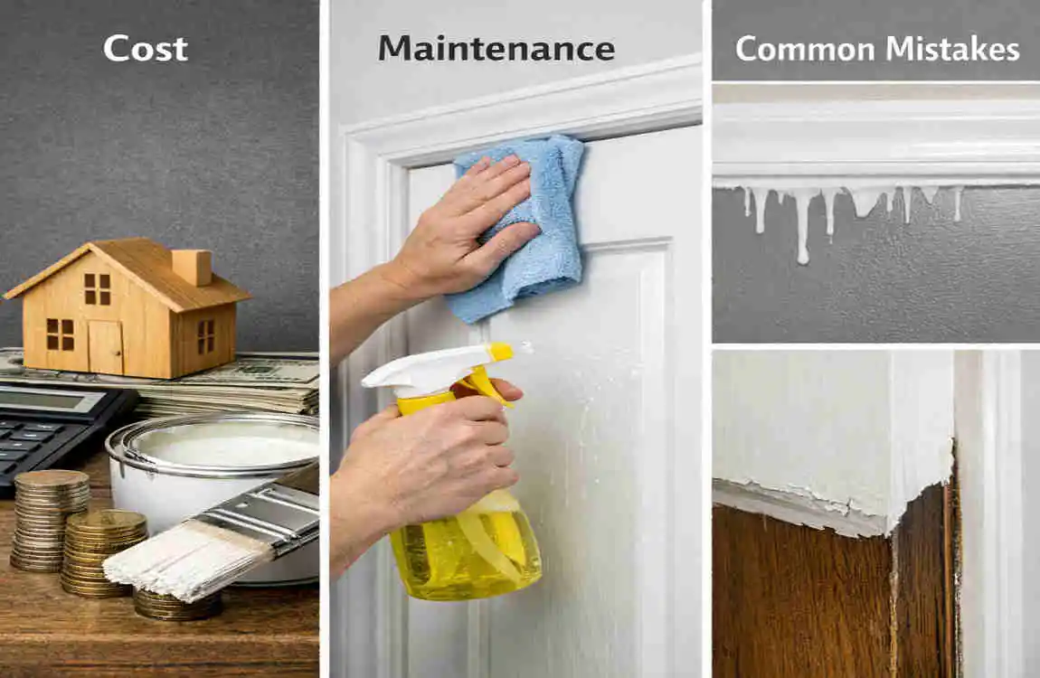best paint finish for interior doors and trim