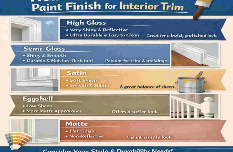 How to Choose the Right Paint Finish for Interior Trim best paint finish for interior doors and trim